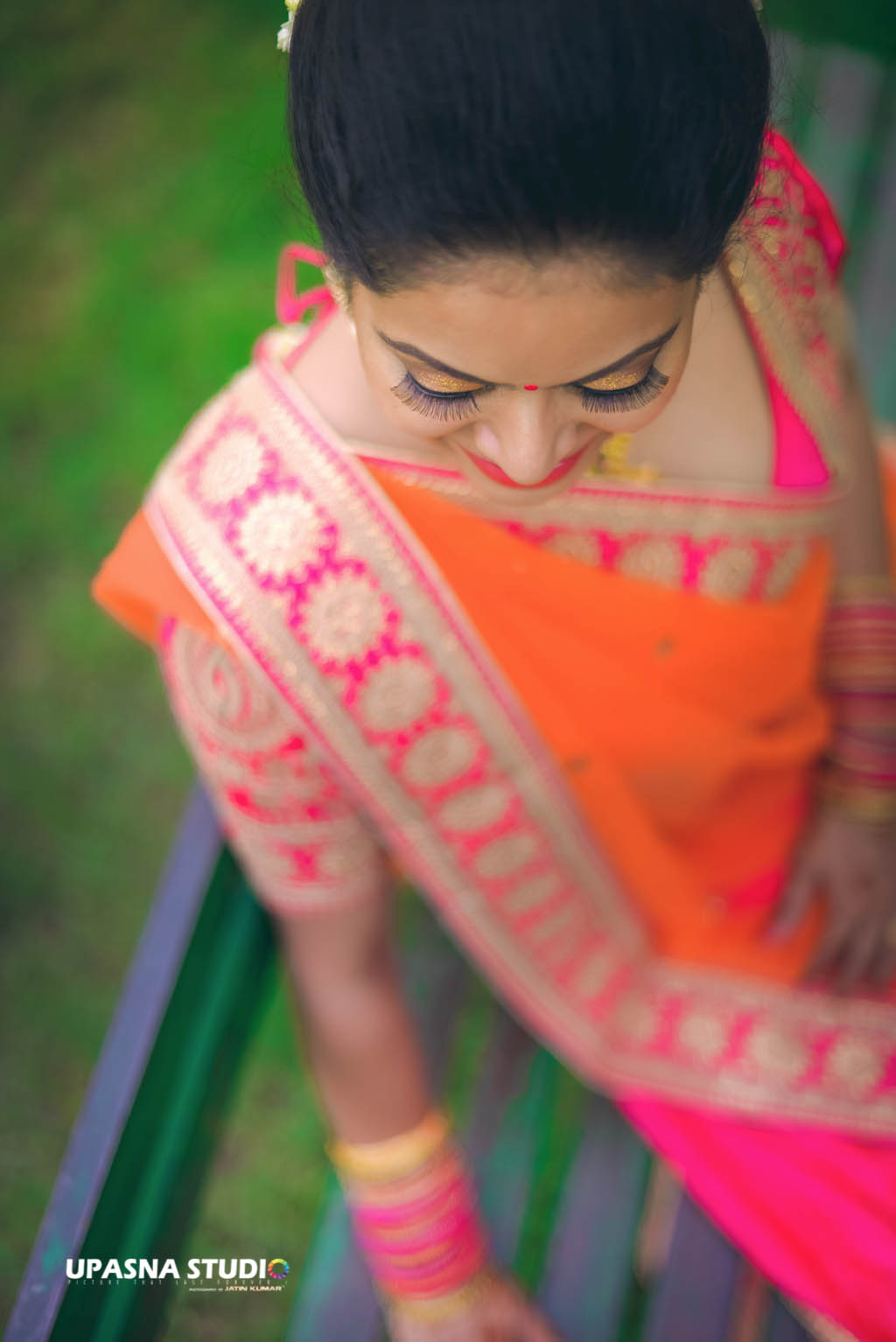 indian bride headshot